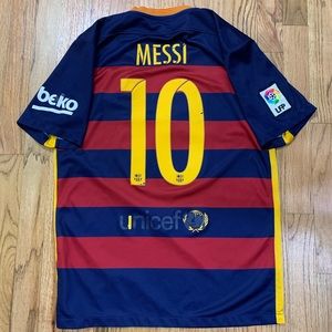 Nike Barcelona Messi #10 Home Jersey 2015/2016 Size M